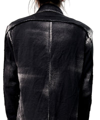 2502-SH05 Discharged Layered Flannel Shirt