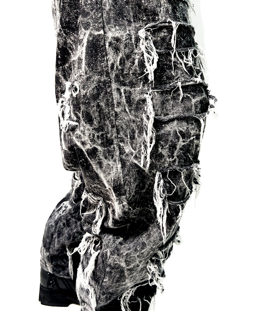 2502-PT02 Powder Storm Crush Denim