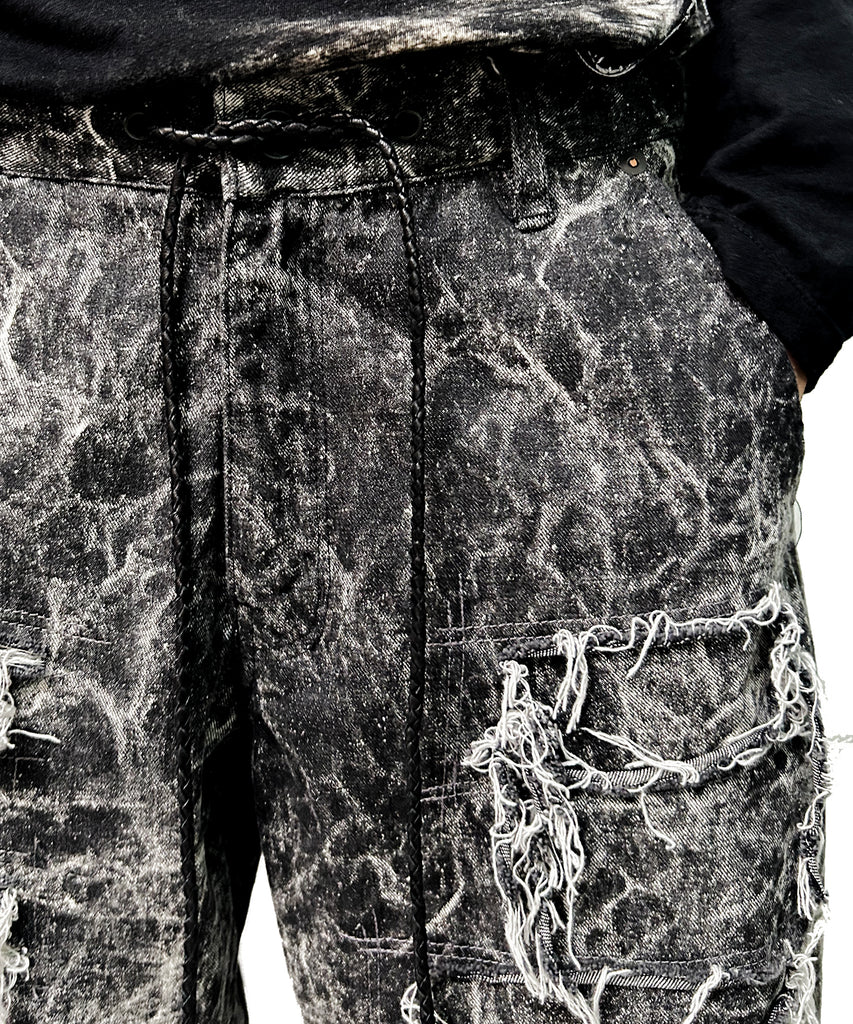 2502-PT02 Powder Storm Crush Denim