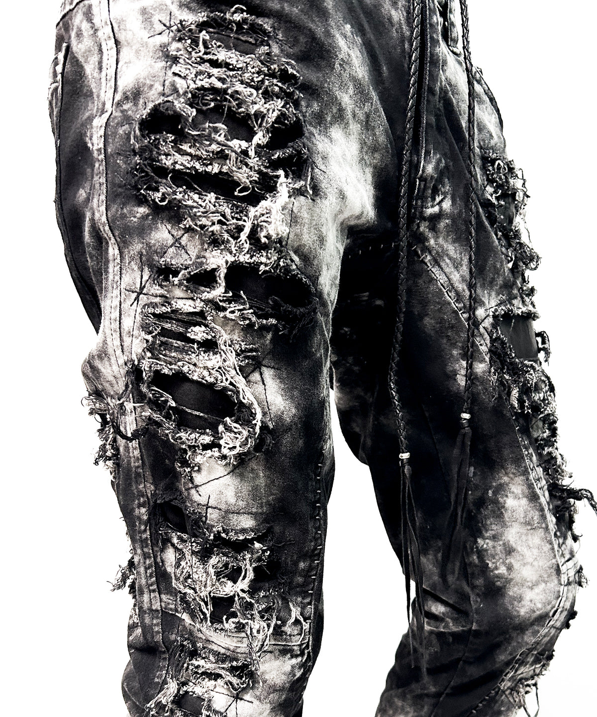 2502-PT01A Discharged Stretch Twill Pants