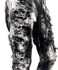 2502-PT01A Discharged Stretch Twill Pants