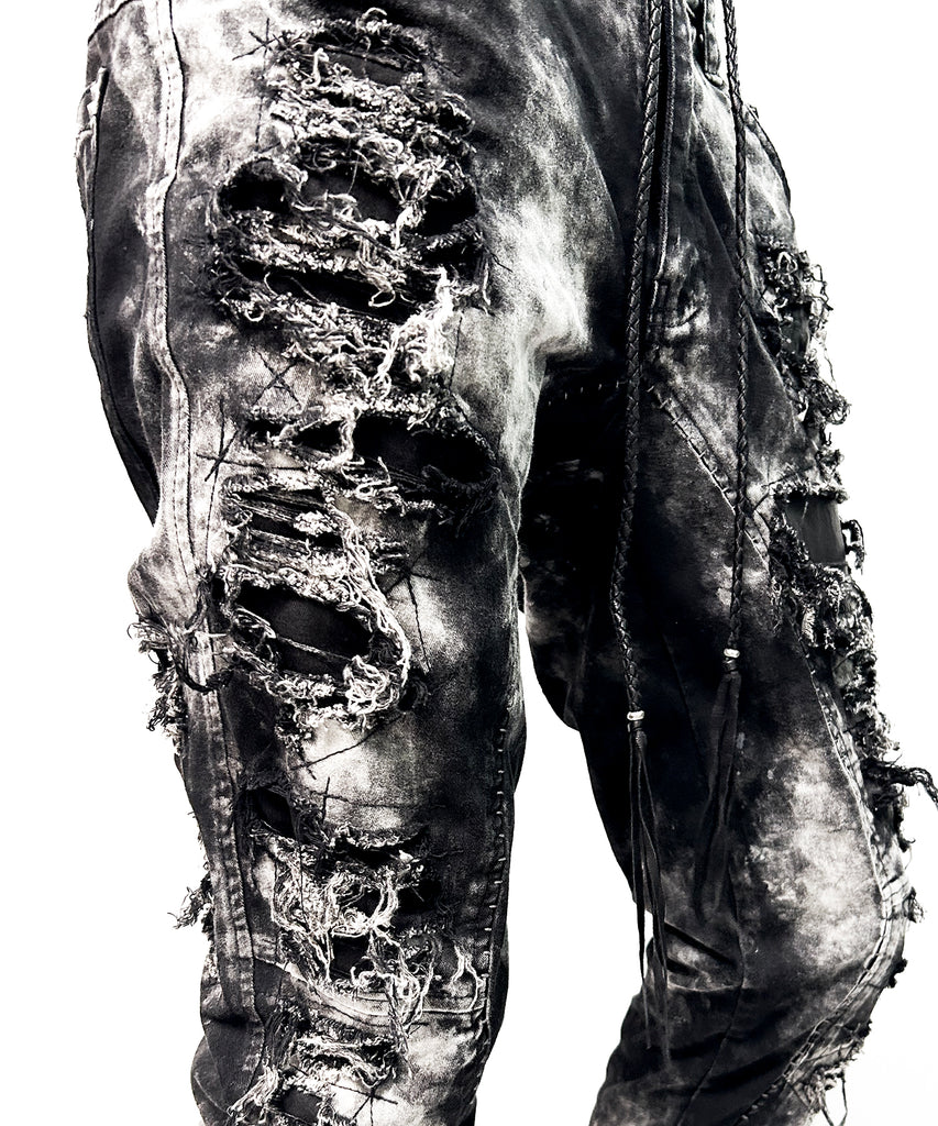 2502-PT01A Disharged Stretch Twill Pants