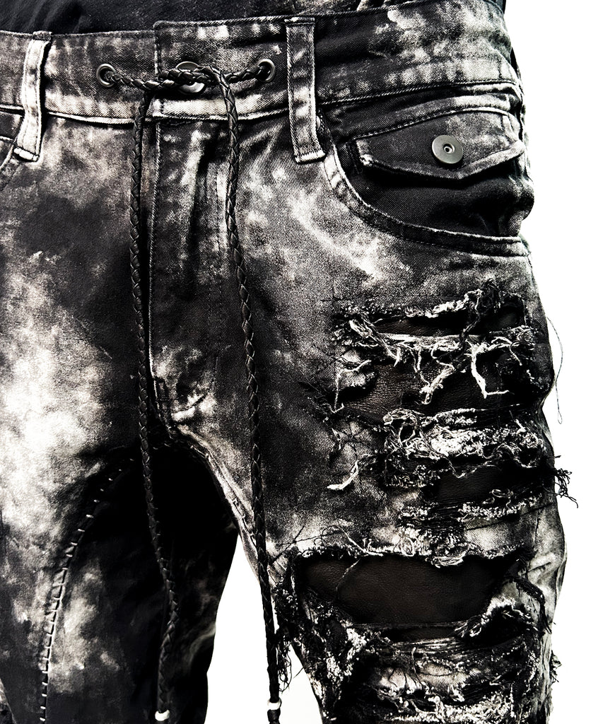 2502-PT01A Disharged Stretch Twill Pants