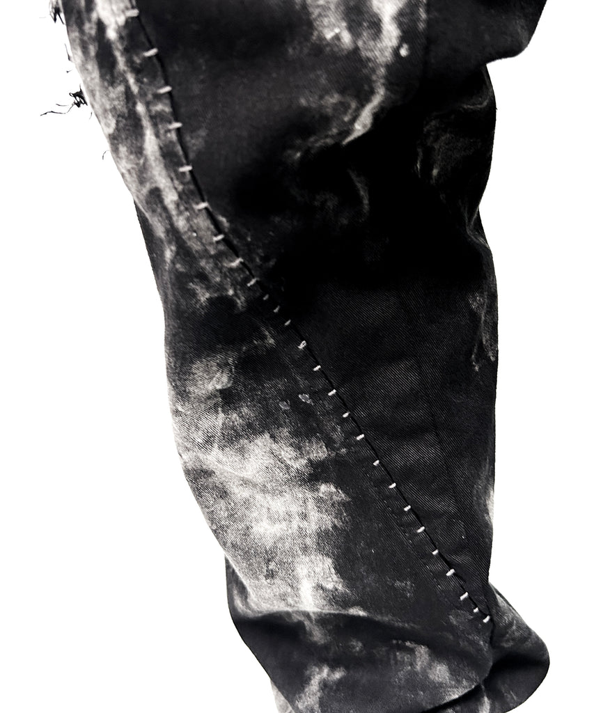 2502-PT01B Disharged Stretch Twill Pants / STD