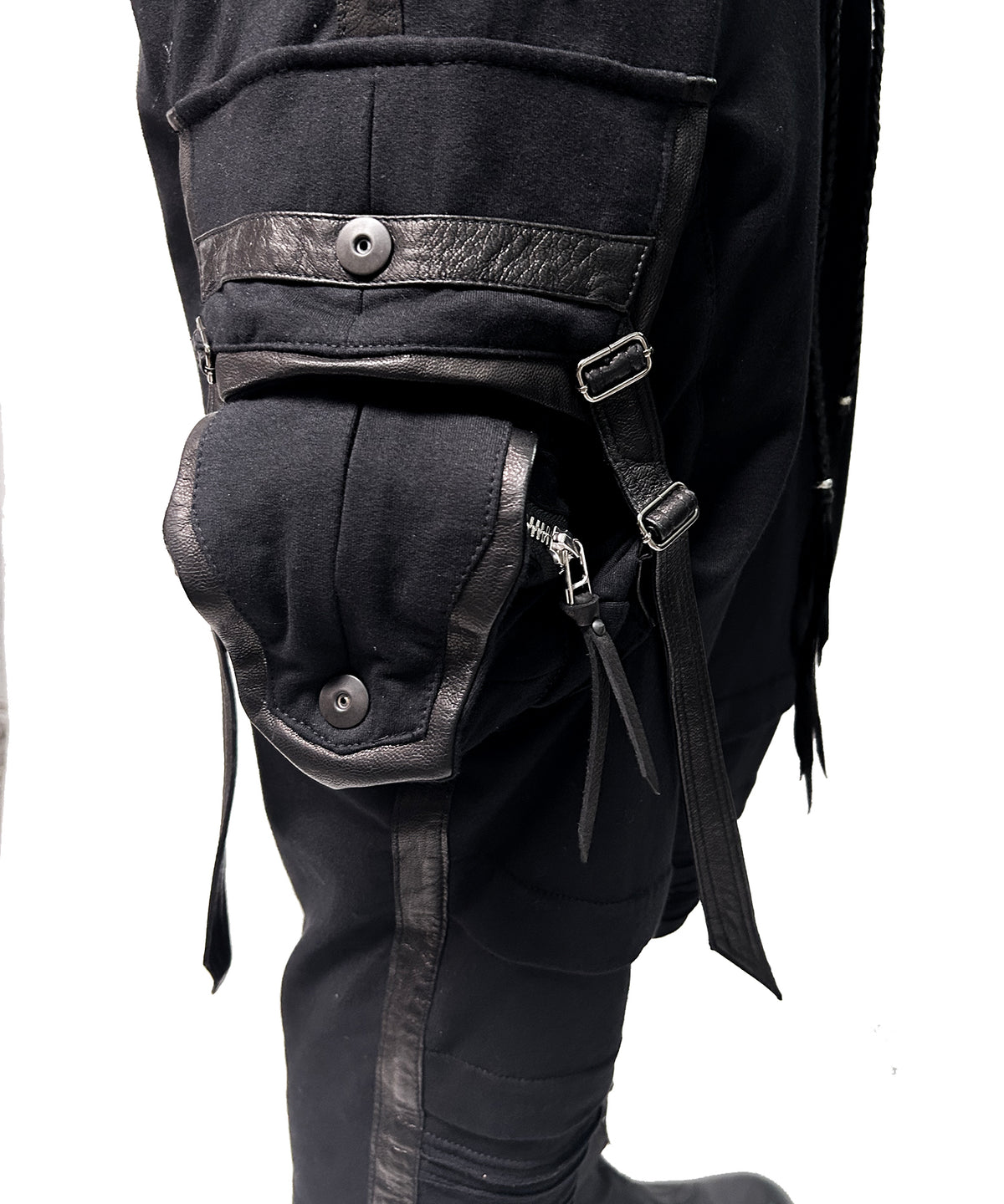 2502-PT16 Black Raven Pants 05