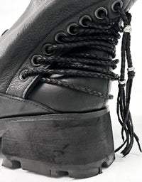 2402-BO06 Crush Braided Boots 03