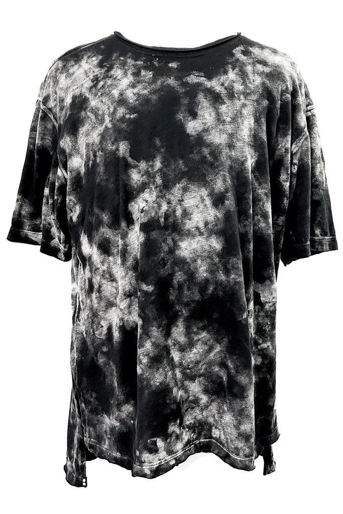 2502-CT01/SS Discharged Misty Cut / SS_Black