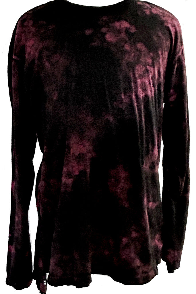 2502-CT01/LS Discharged Misty Cut / LS_Black/Red