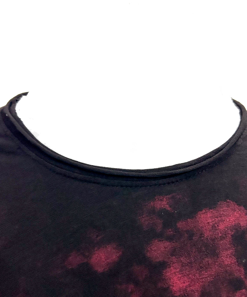 2502-CT01/LS Discharged Misty Cut / LS_Black/Red