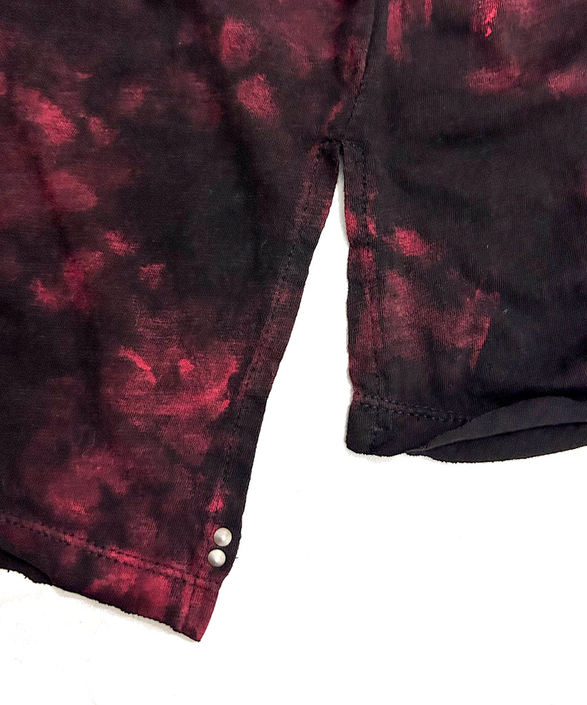 2502-CT01/LS Discharged Misty Cut / LS_Black/Red