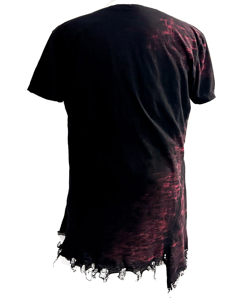 2502-CT02/SS Black Shadow Slash  Cut / SS_Black/Red