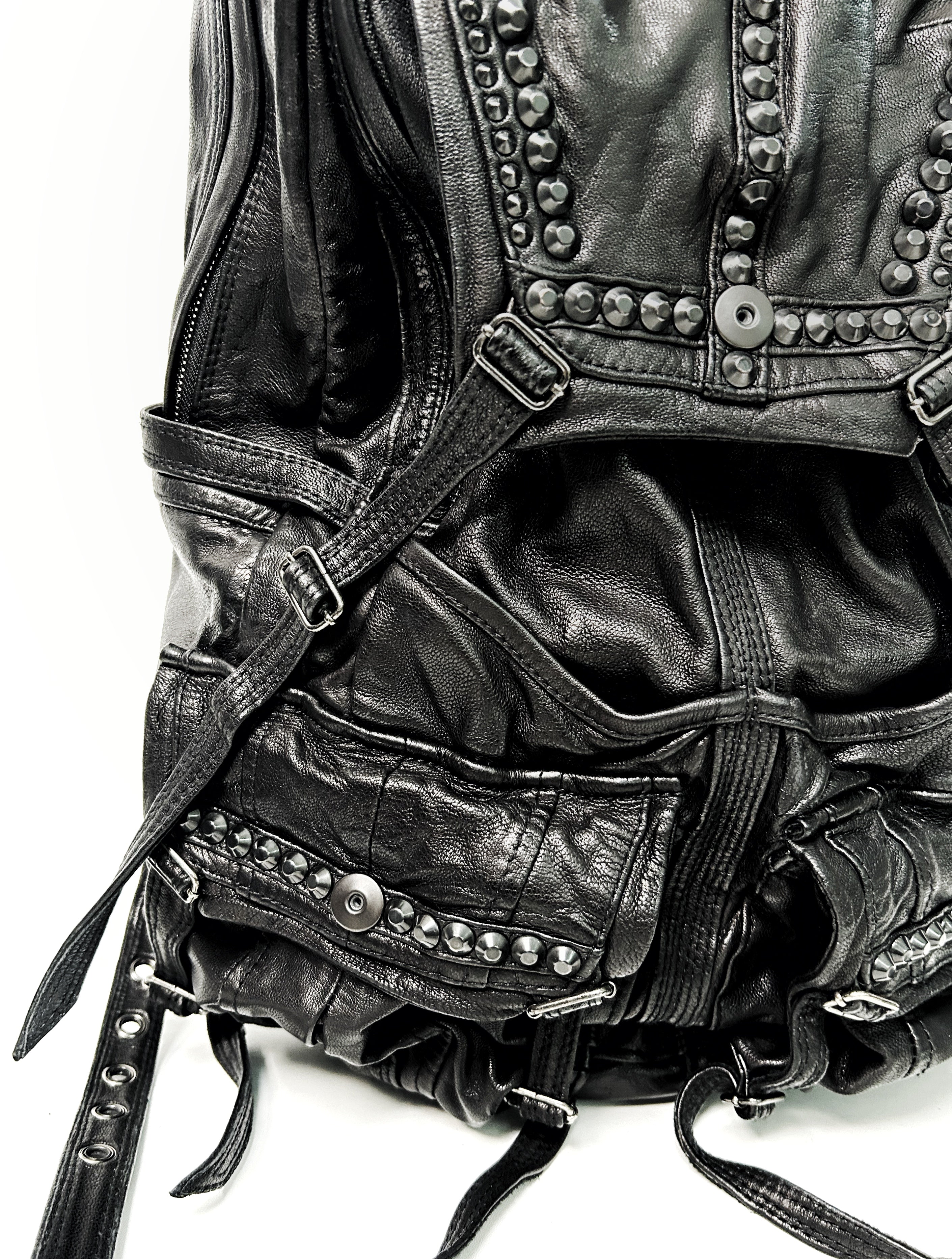 design leather west bag Y2K お兄さん系 kmrii design leather west bag Y2K お兄さん系 kmrii 【公式通販】