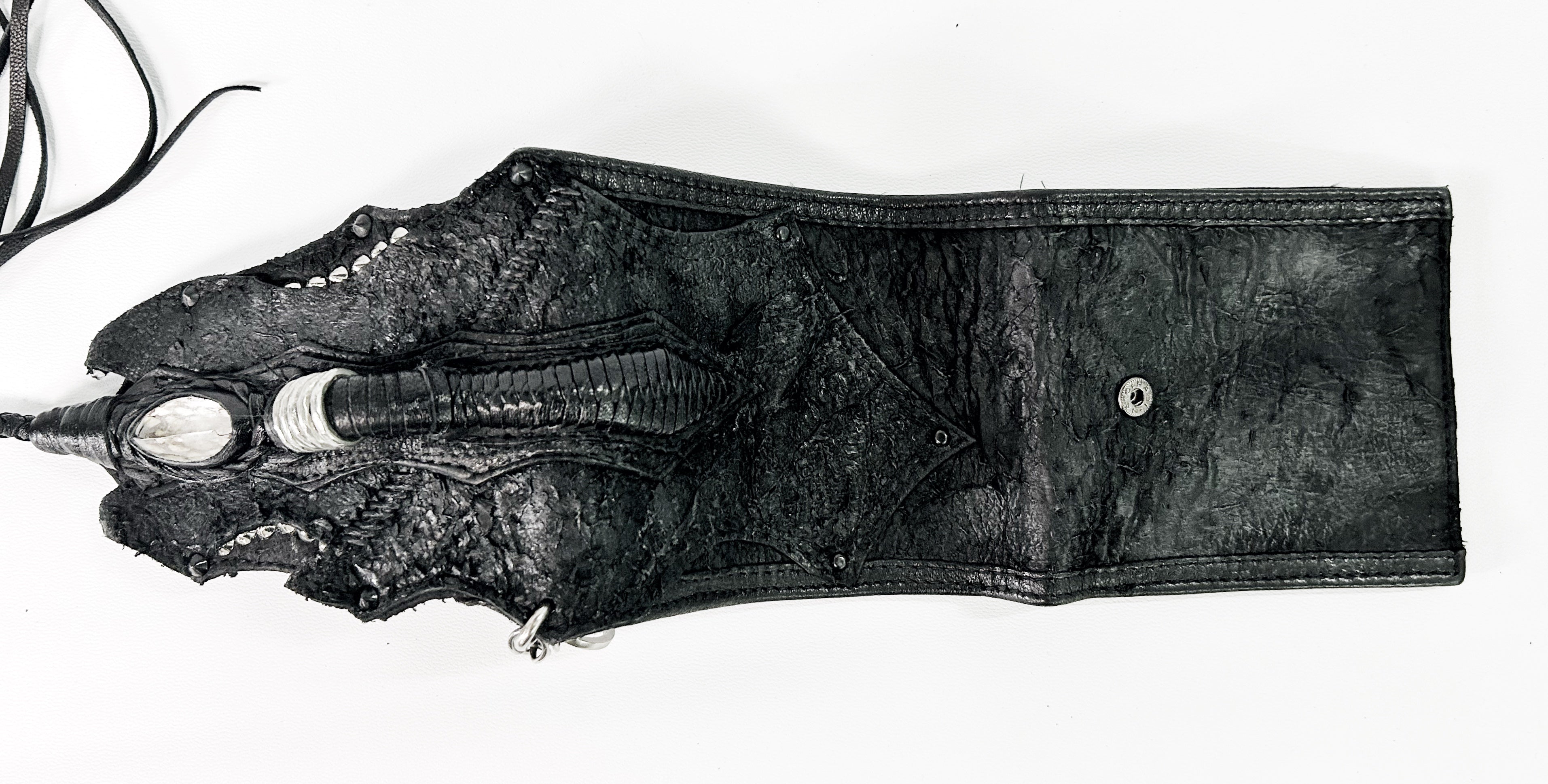 Kmrii pouch 鉤爪 KMRii ケムリ Serpent Cross Tote サーペントクロス トート レザー