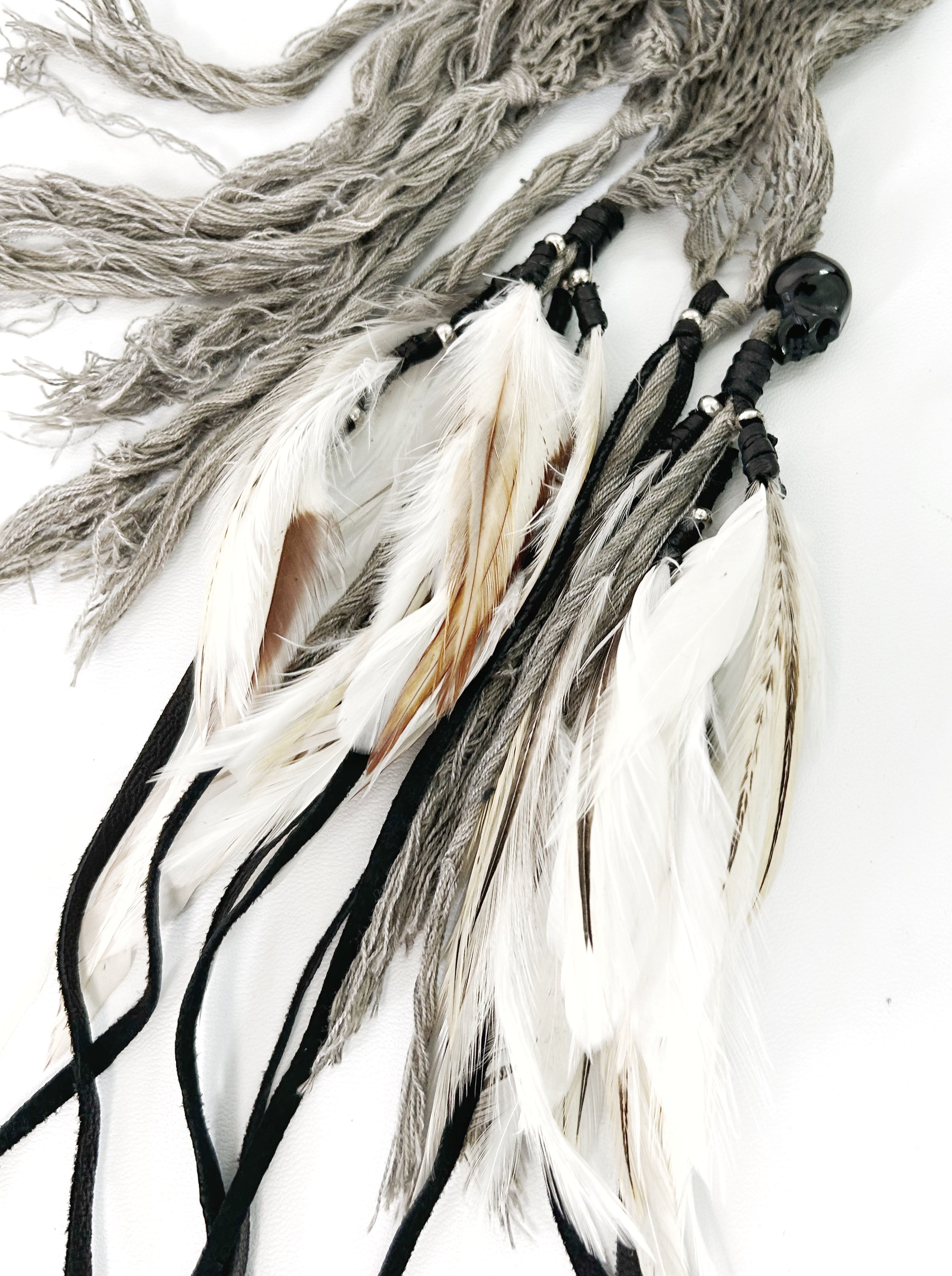 KMRii MAGNOLIA FEATHER BIG STOLE ケムリ LGB 1402-ST02 Magnolia Long Stole 02 – KMRii OFFICIAL ONLINE STORE
