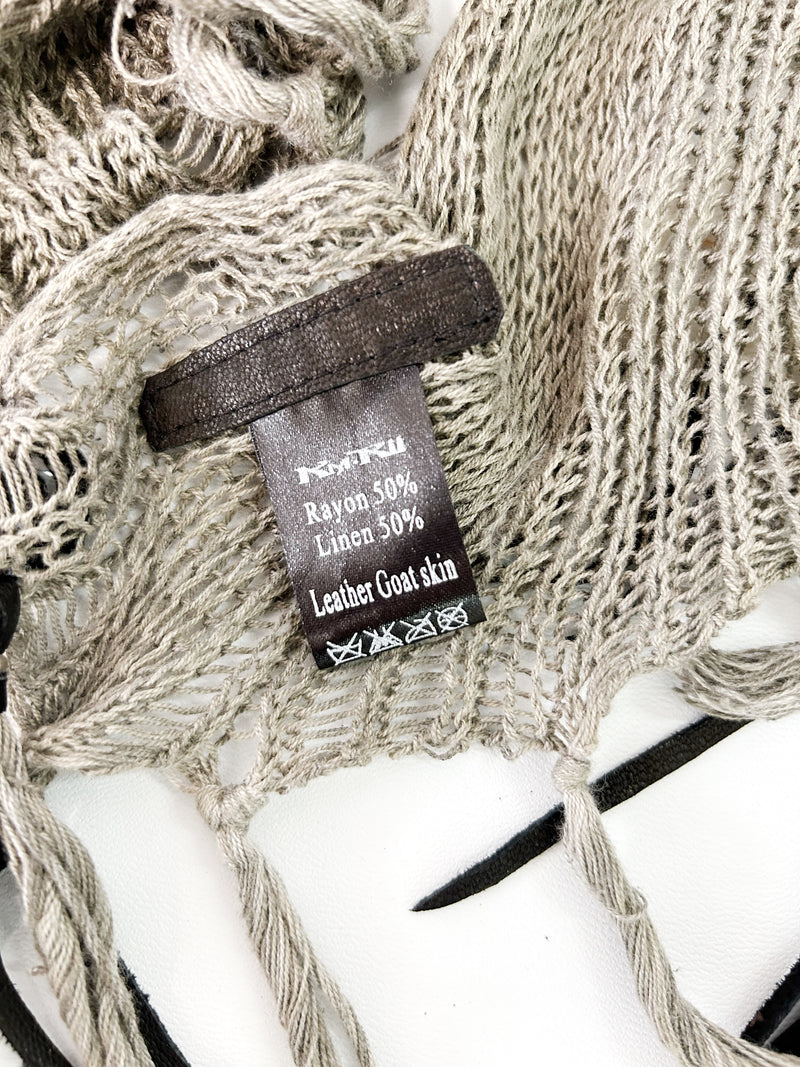 1402-ST04 Northern Light Knit Stole 02