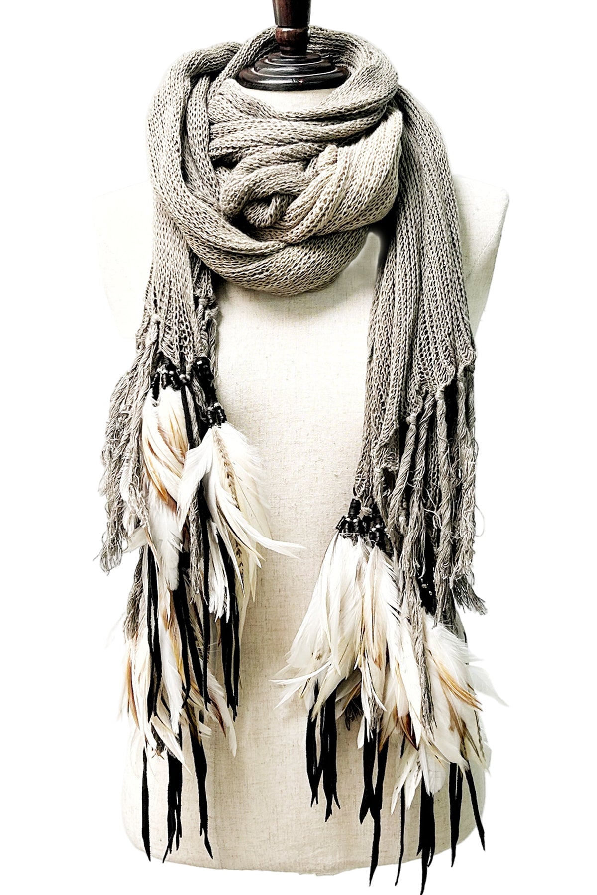 1402-ST04 Northern Light Knit Stole 02