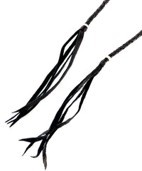 2502-PT03 Coating Side Shirring Slash Pants_Black