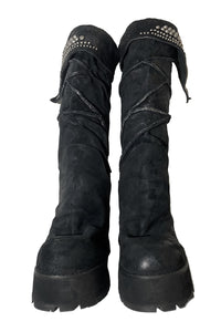 2501-BO14 Crush Platform Boots 01 / ASL