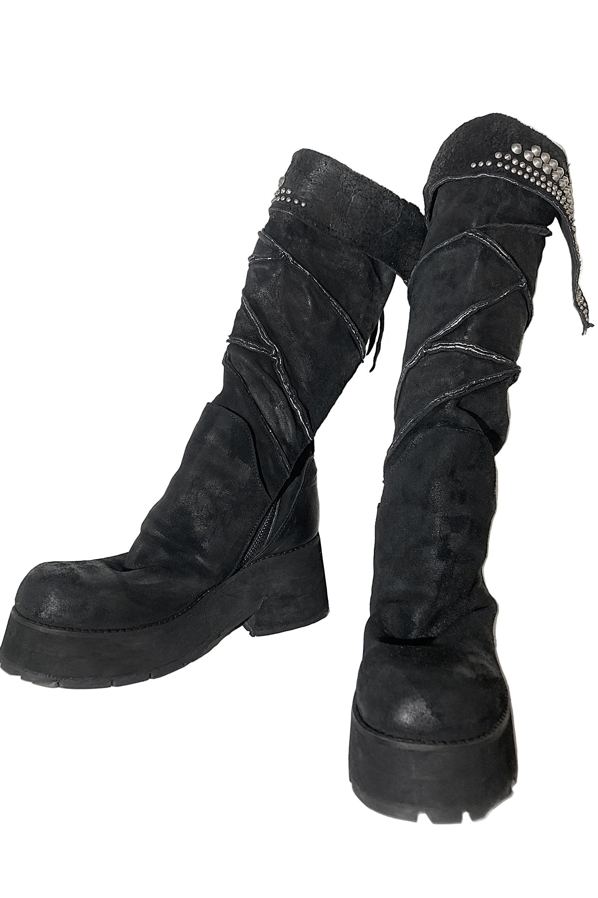 2501-BO14 Crush Platform Boots 01 / ASL