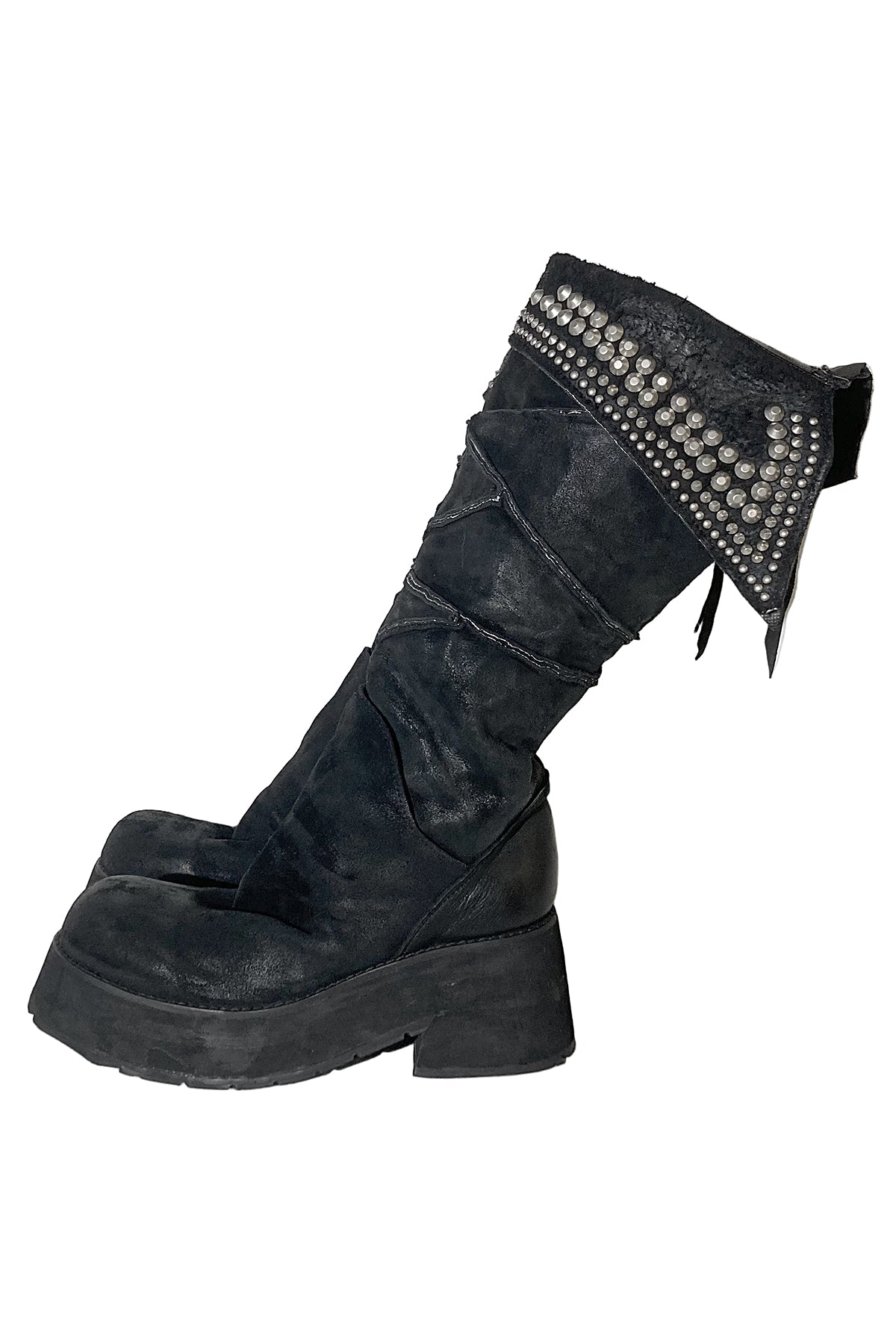 2501-BO14 Crush Platform Boots 01 / ASL