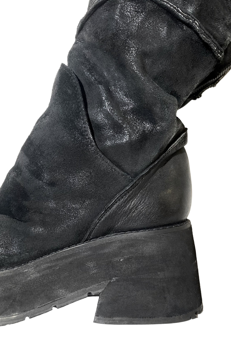 2501-BO14 Crush Platform Boots 01 / ASL