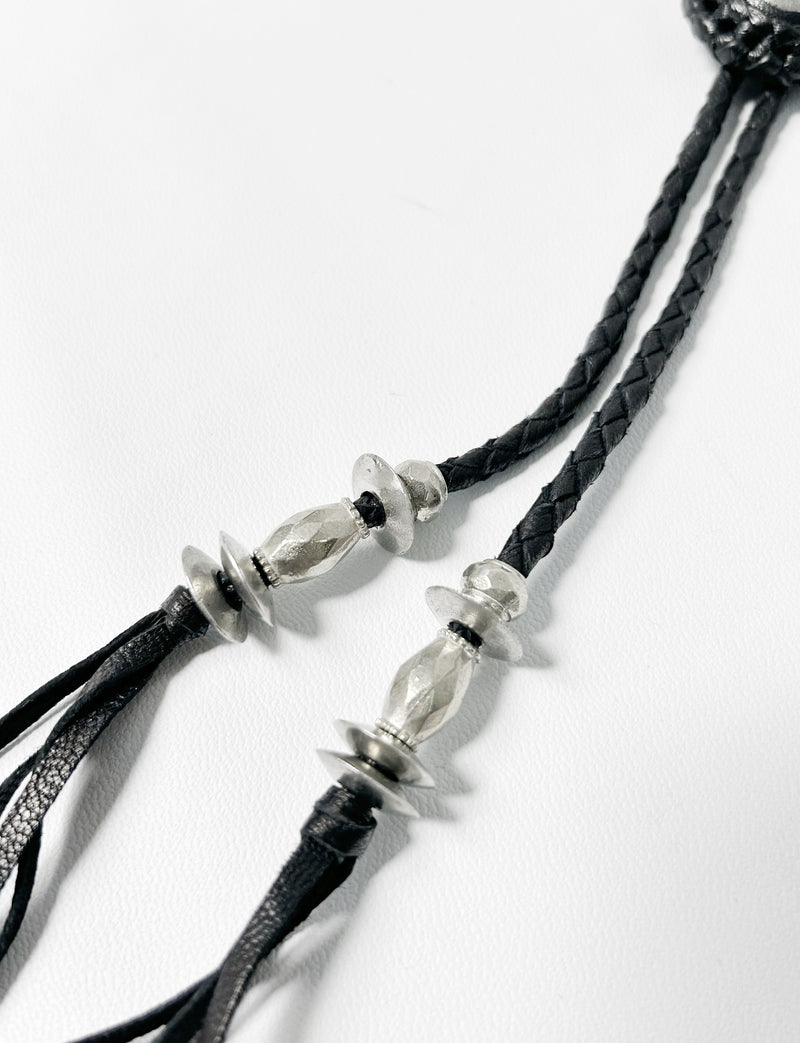 2401-AC07 Druzy Loop Tie