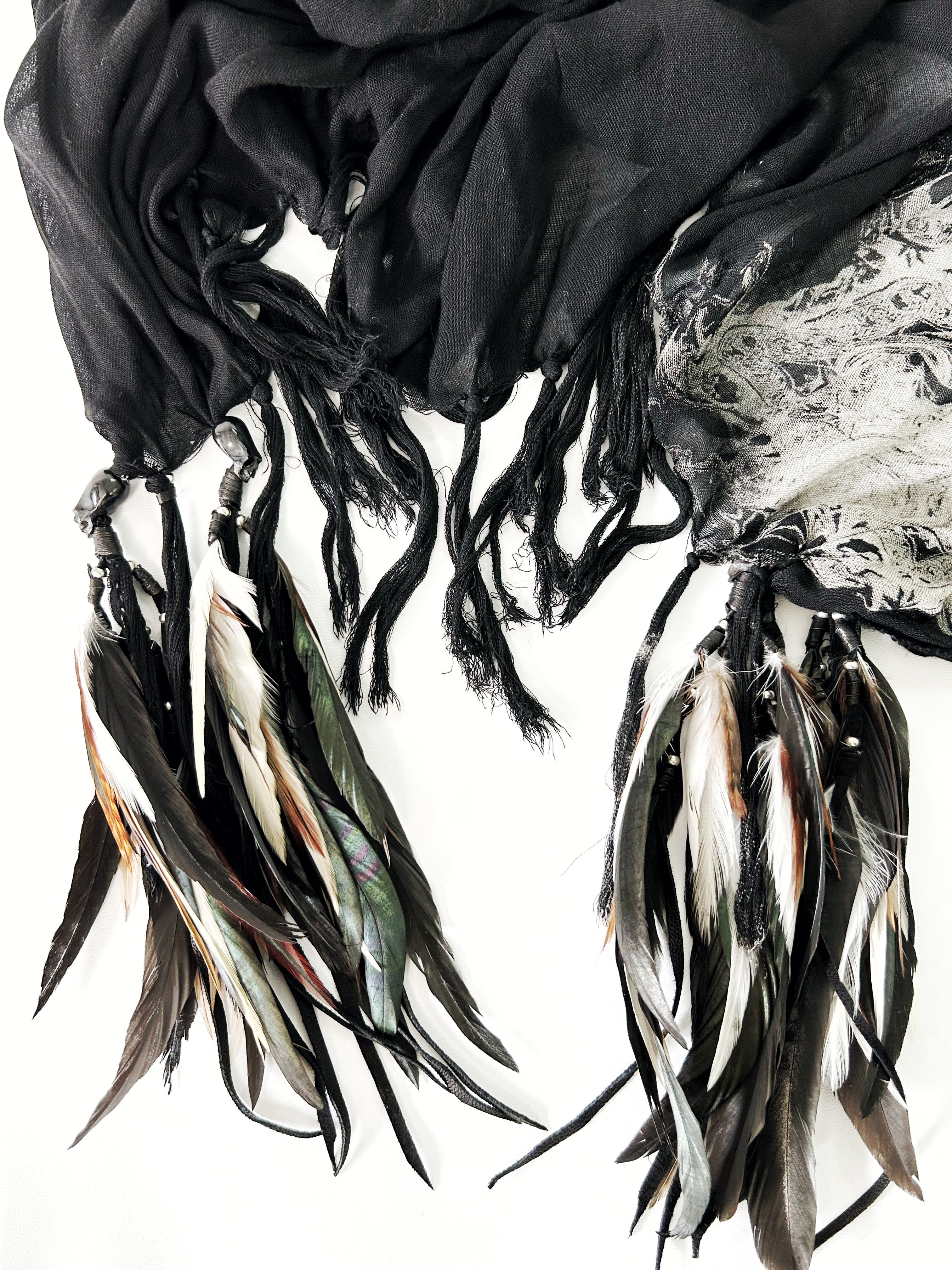 KMRii MAGNOLIA FEATHER BIG STOLE ケムリ LGB 1402-ST03 Magnolia Long Stole 03 – KMRii OFFICIAL ONLINE STORE