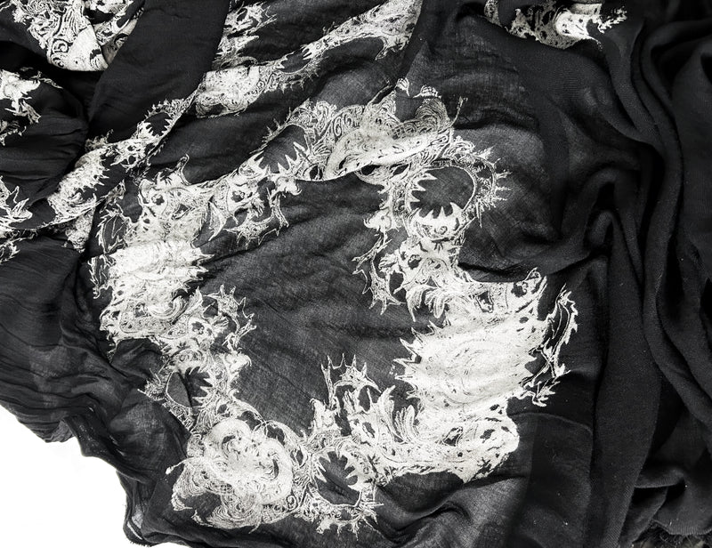 1402-ST03 Magnolia Long Stole 03