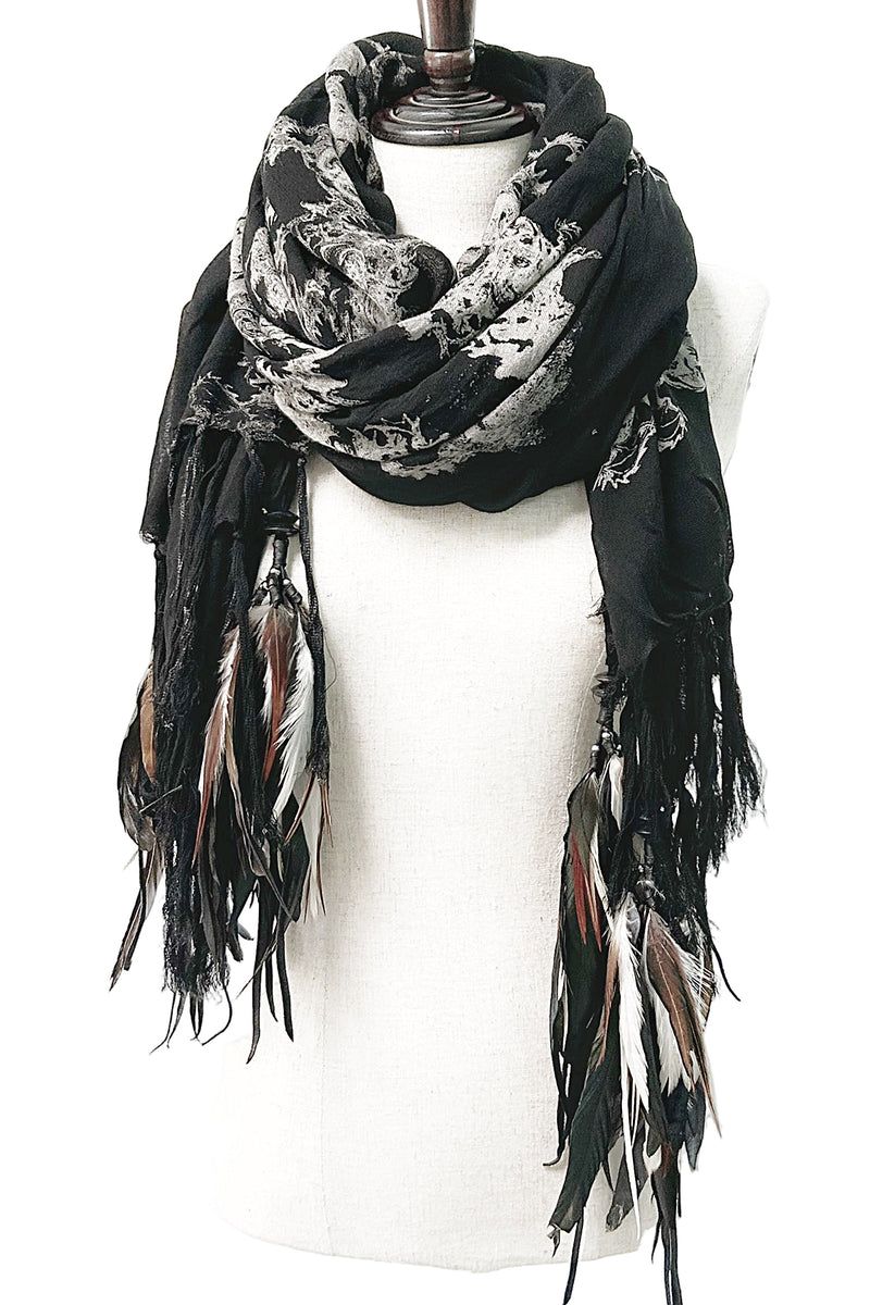 1402-ST02 Magnolia Long Stole 02