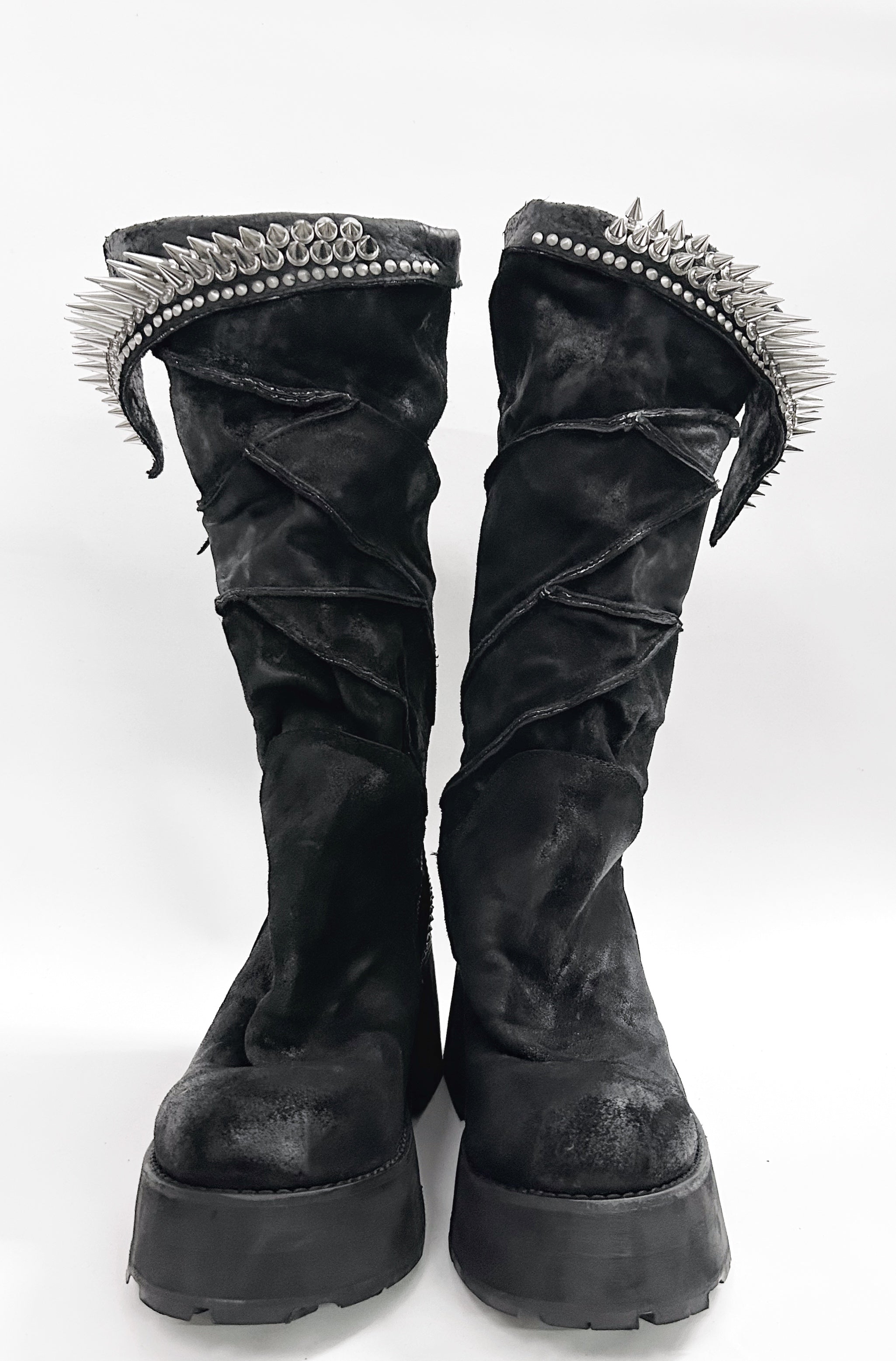 KMRii ケムリ Crush Platform Boots 01 クラッシュ プラットフォーム