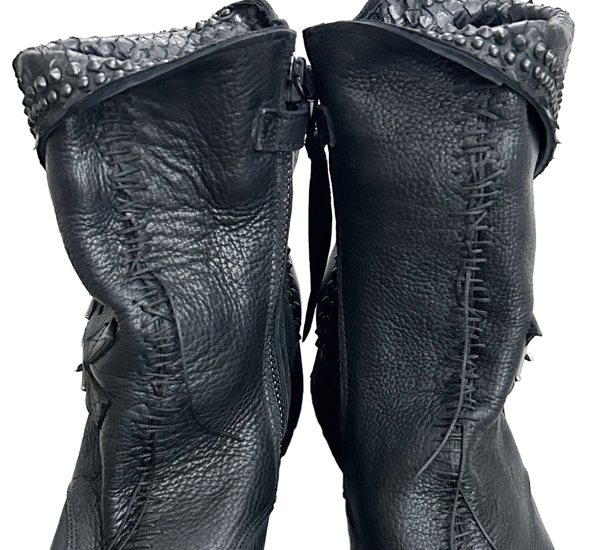 2201-BO02 Crush Short Boots 04 – KMRii OFFICIAL ONLINE STORE