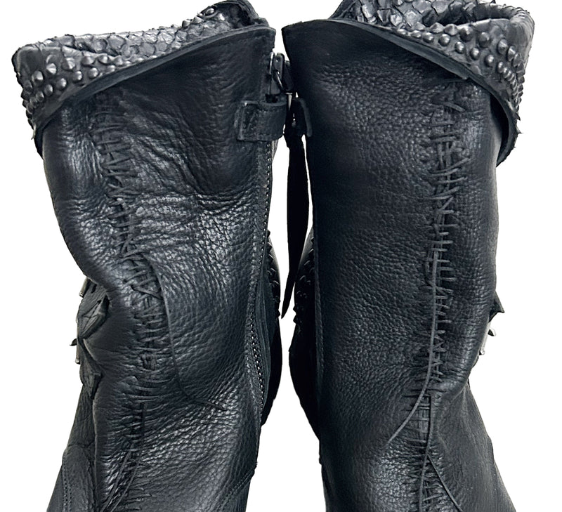 2201-BO02 Crush Short Boots 04