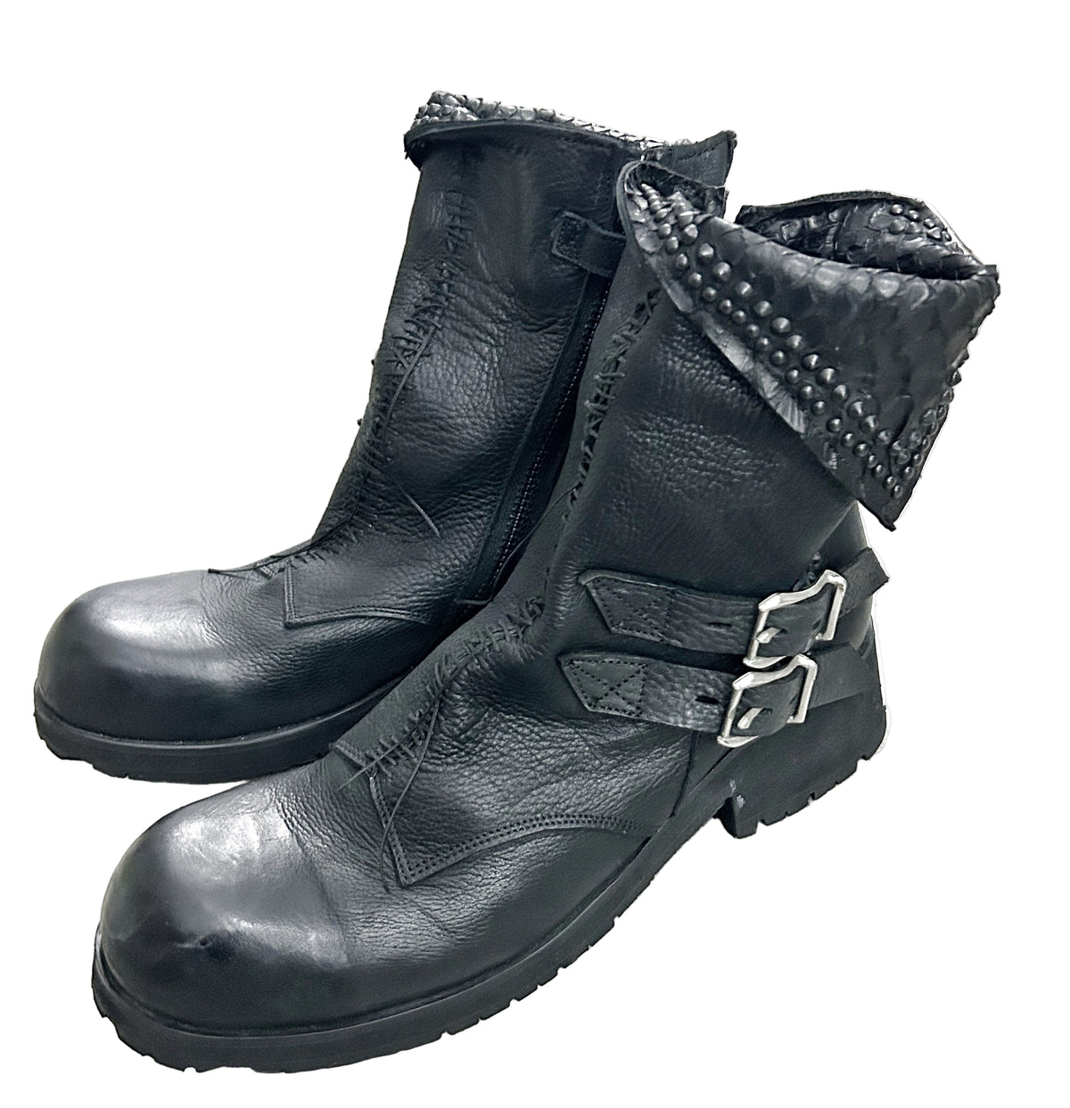 2201-BO02 Crush Short Boots 04