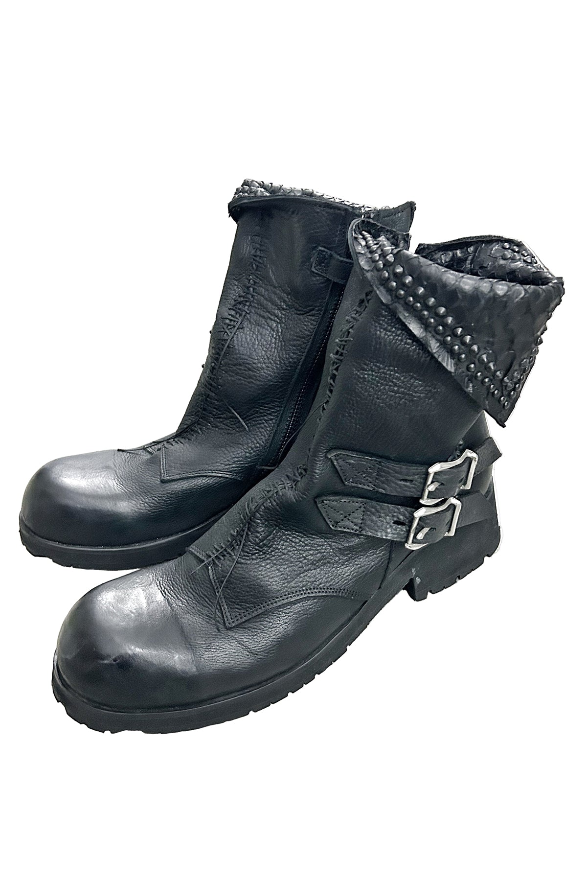 2201-BO02 Crush Short Boots 04 – KMRii OFFICIAL ONLINE STORE