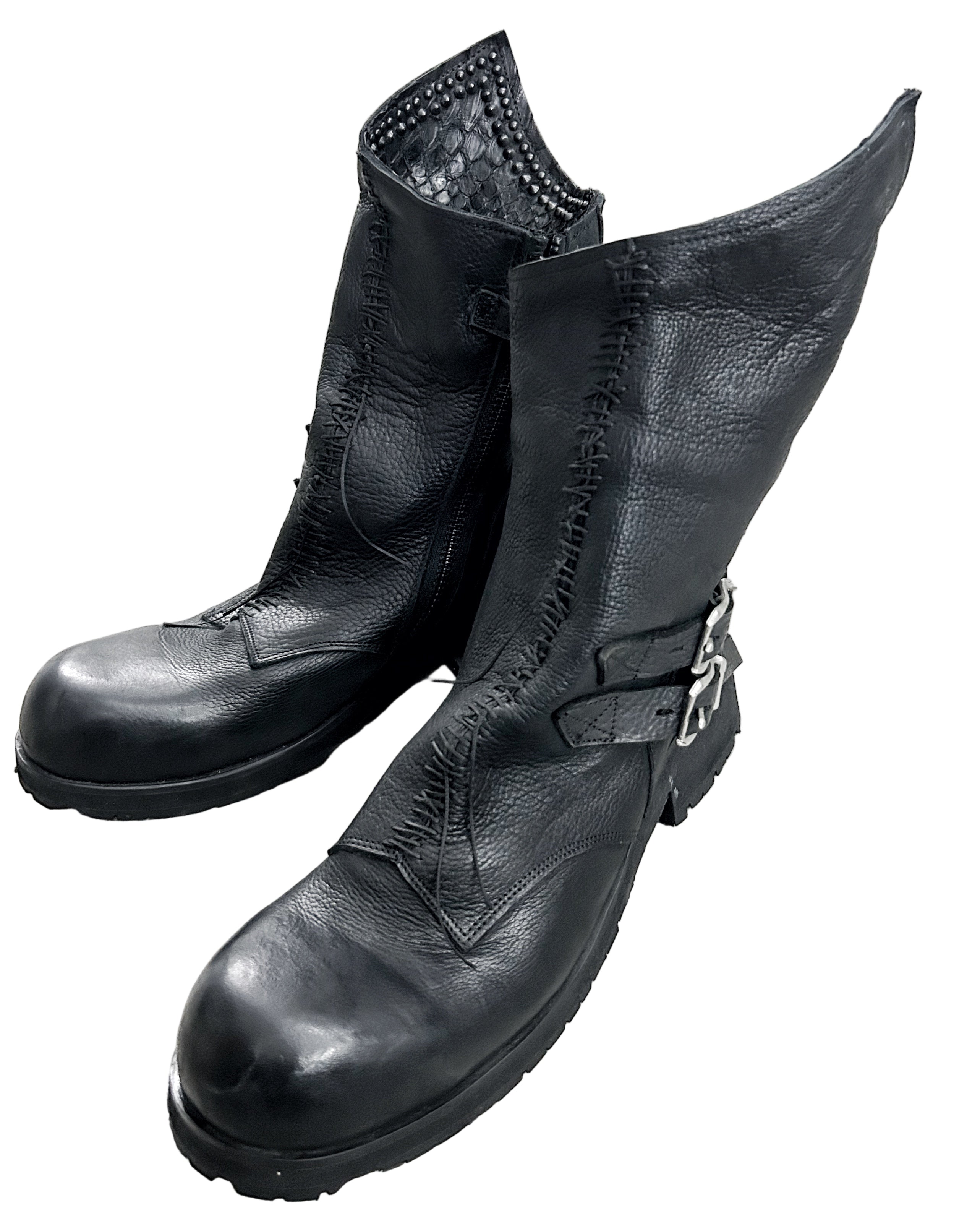 2201-BO02 Crush Short Boots 04 – KMRii OFFICIAL ONLINE STORE