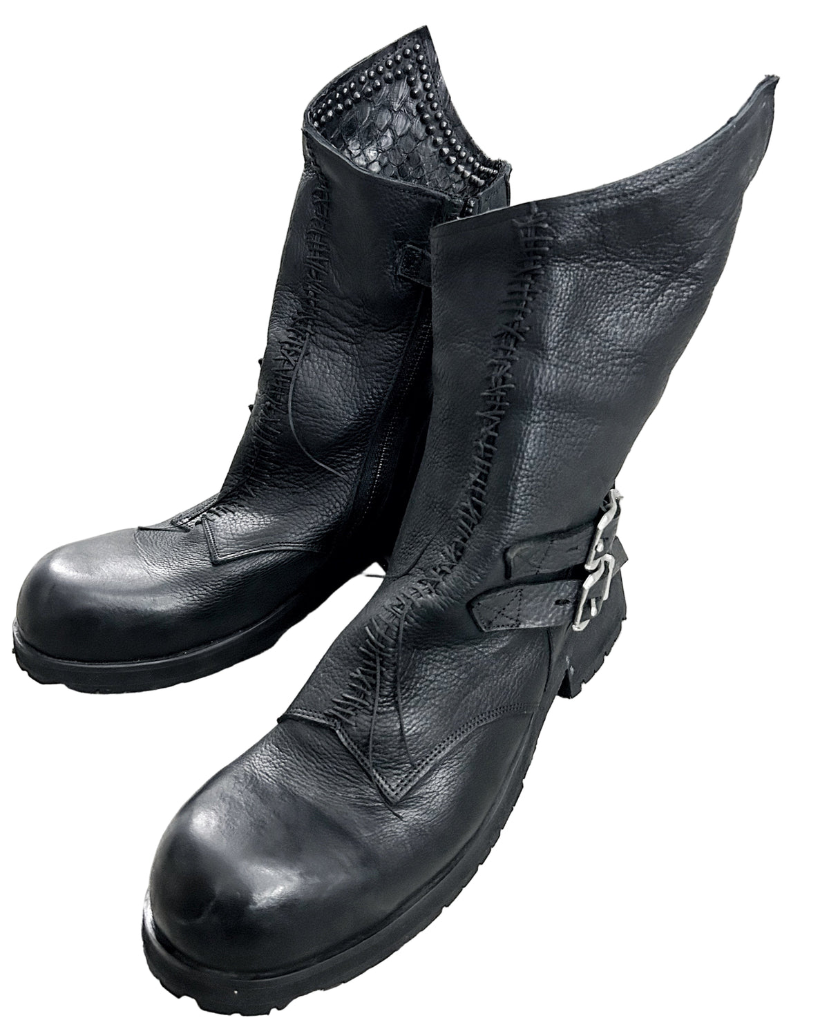 2201-BO02 Crush Short Boots 04