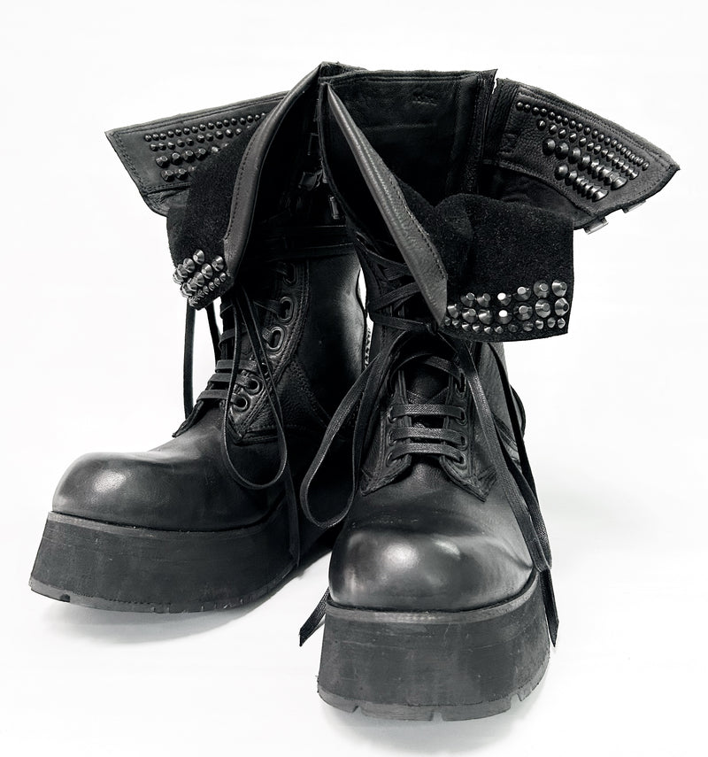 2501-BO05 Chrome Platform Boots