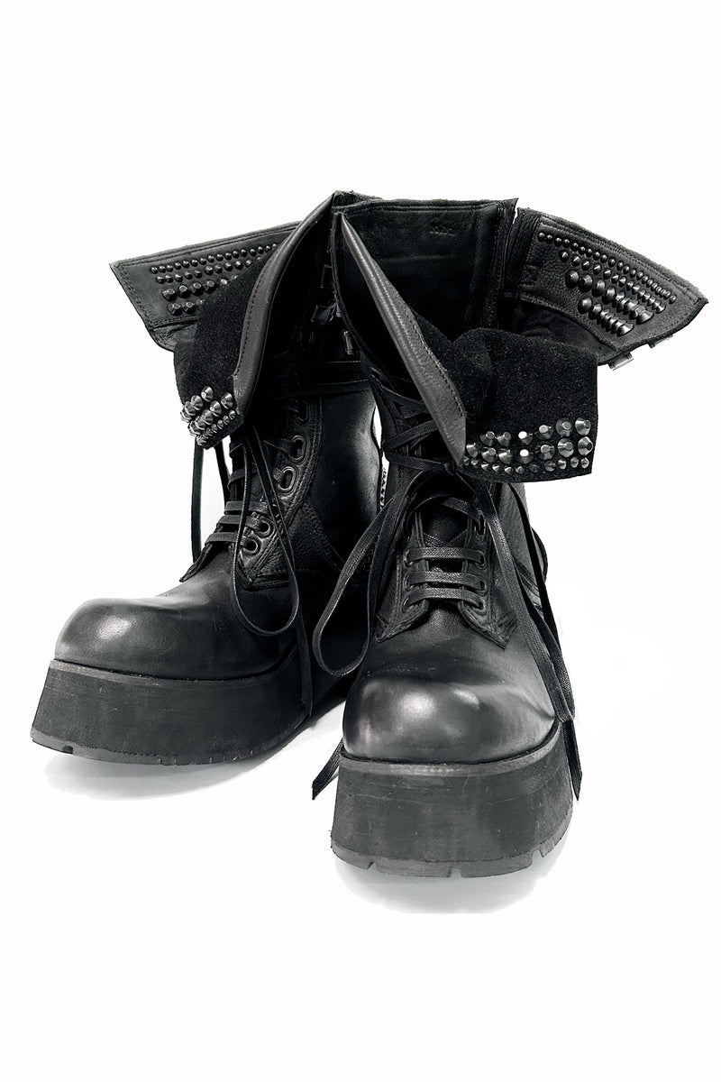 2501-BO05 Chrome Platform Boots