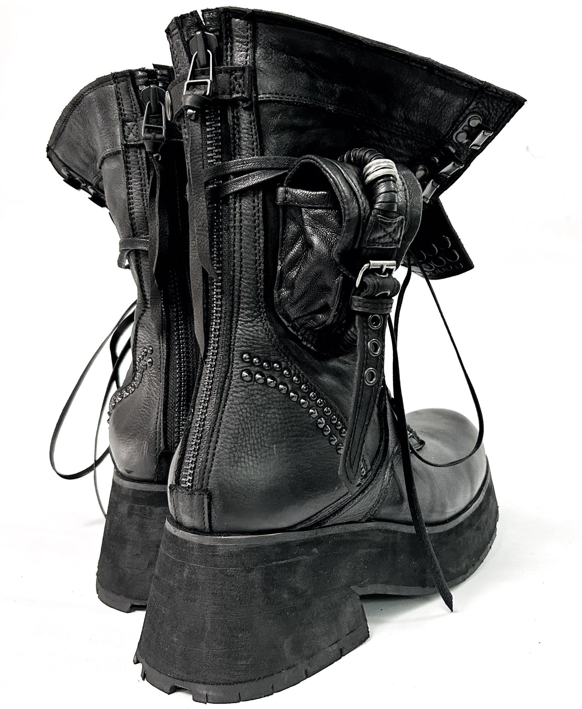 2501-BO05 Chrome Platform Boots