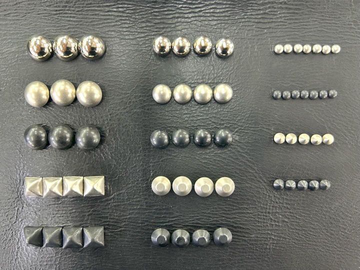 Custom_Adding Studs/ Changing leather