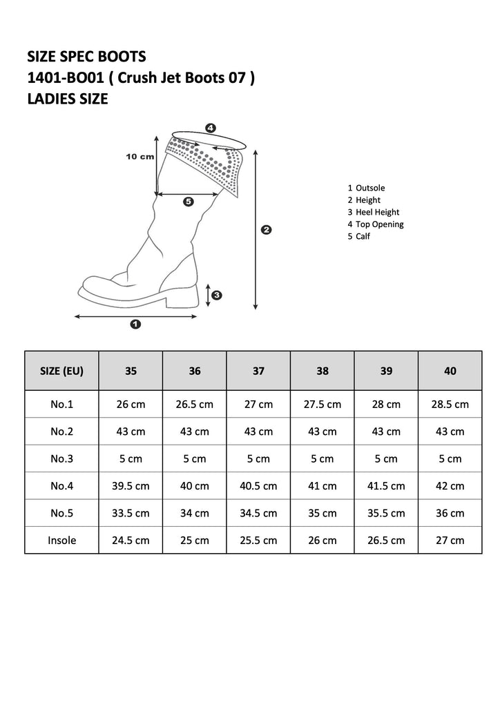 2501-BO02 Crush Jet Boots 12