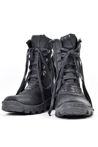 1801-BO08 Black Metal Sneaker 03
