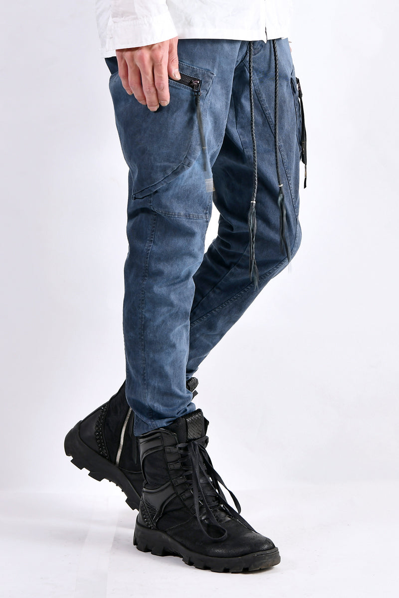 2102-PT02A Double Pocket Twill Pants 03 Navy