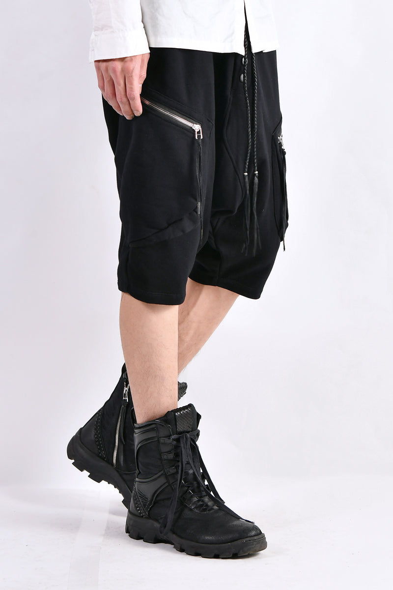 2102-PT04 Fleece Double Pocket Shorts