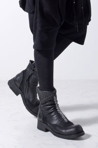 2202-PT09 Hand Stitch Print Leggings -Men's-