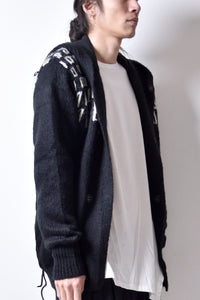 1902-KT04 Monolith Mohair Hooded JKT