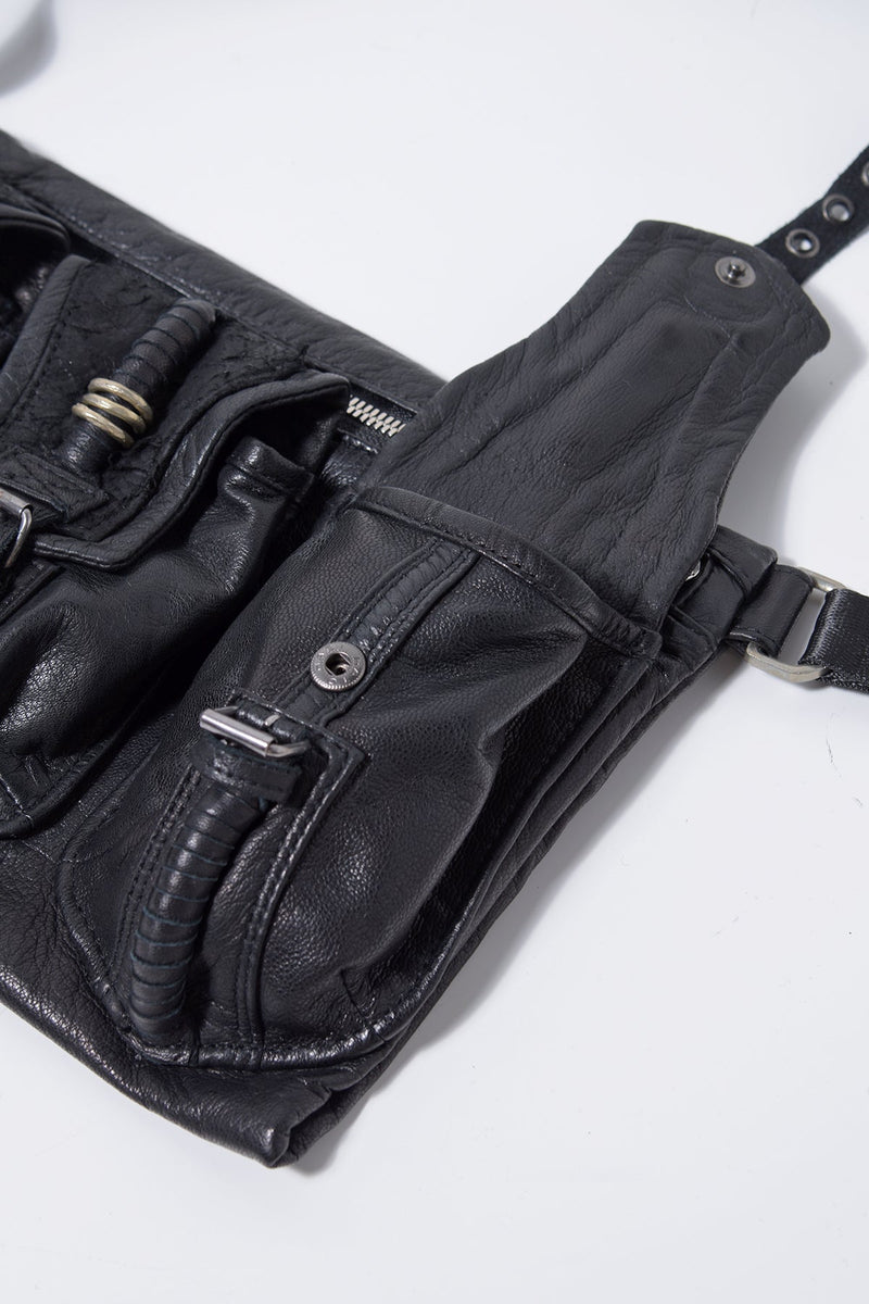 2202-BG06 Chrome Square Pouch