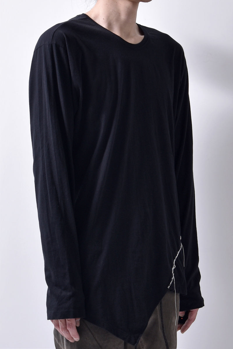 2102-CT02/LS Slash Cut 04 / LS Black