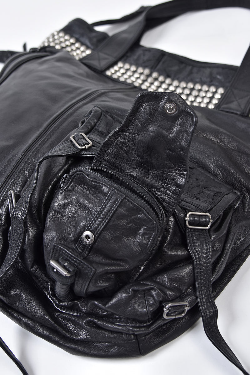 1301-BG02 White Estoc Tote