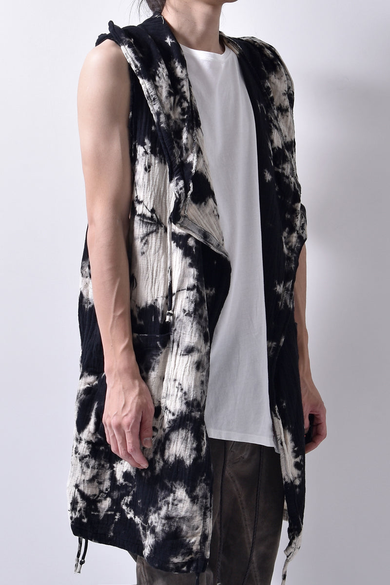 2102-TP05B Hooded Tie Dye Gauze CD / NS